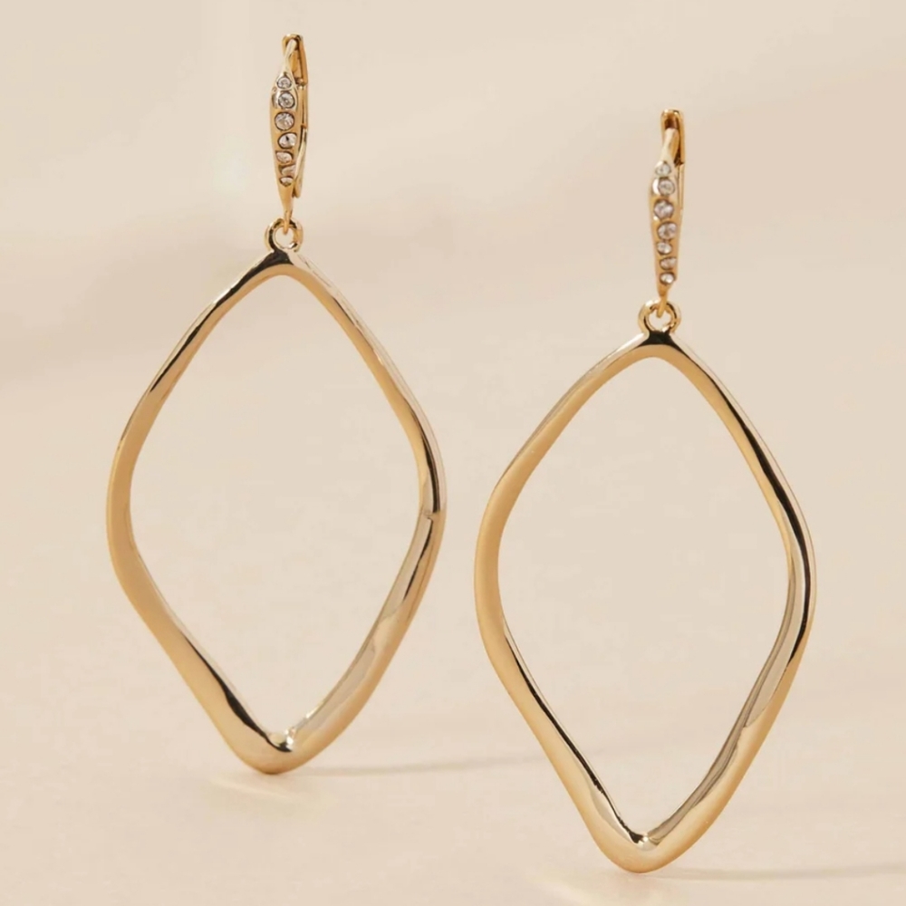Alexis Bittar sculpted aura tear earrings